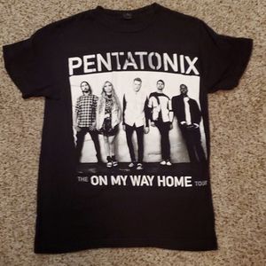 Pentatonix on my way home band tour shirt